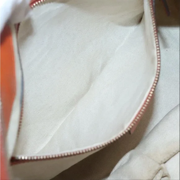 SOLD 🛑 GUCCI GG Canvas Sherry Line Hand Bag 2way Blue Beige Orange - Picture 13 of 17